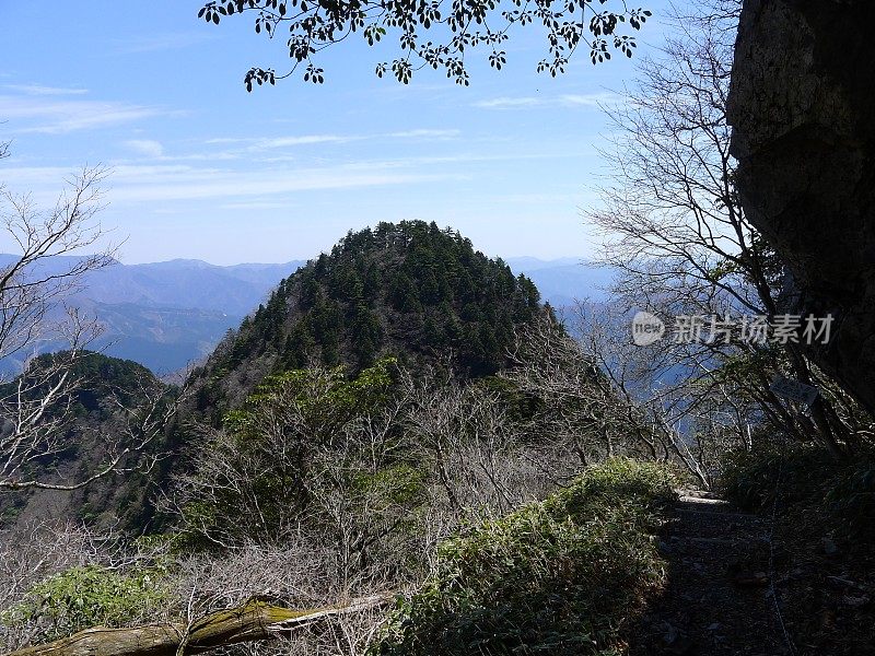 Mount Daifugendake (大普賢岳) in Nara, Japan